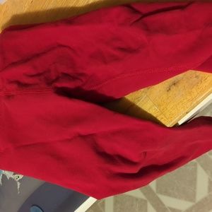 Primary red leggings